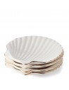 Set de 4 Platos para Aperitivo Concha