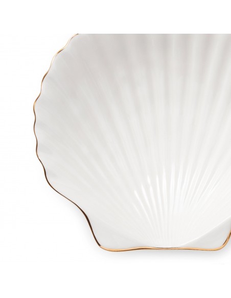 Set de 4 Platos para Aperitivo Concha