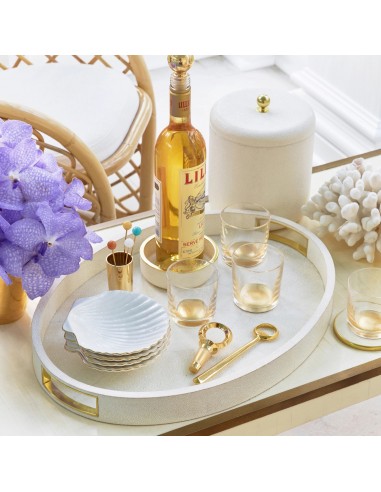Set de 4 Platos para Aperitivo Concha