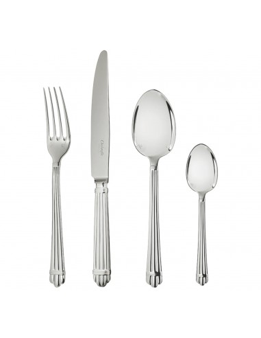 Set de 48 Piezas de Cubertería Aria Silver Plated