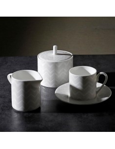 Set de 6 Tazas y Platillos para Café Zig Zag 2