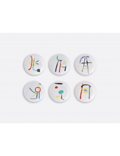 Set de 6 Platos de Pan Joan Miro