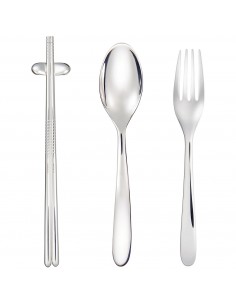 Set de Cubiertos Mood Asia - Silver Plated 2