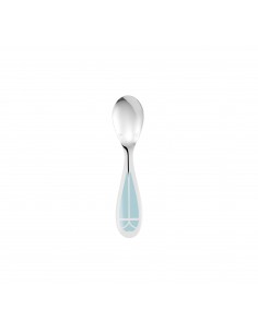 Cuchara Ice Blue Talisman - Silver Plated 2