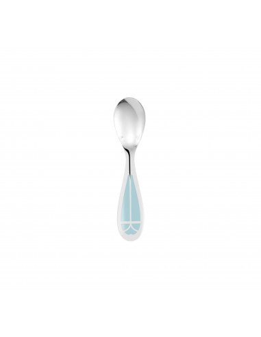 Cuchara Ice Blue Talisman - Silver Plated