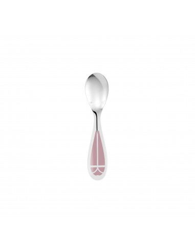 Cuchara Rose Quartz Talisman - Silver Plated