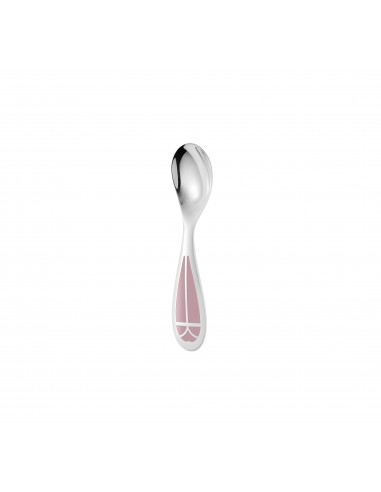 Cuchara Rose Quartz Talisman - Silver Plated