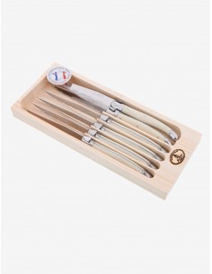 Set de 6 Cuchillos de Carne Laguiole
