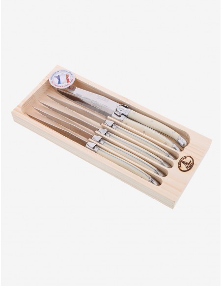 Set de 6 Cuchillos de Carne Laguiole