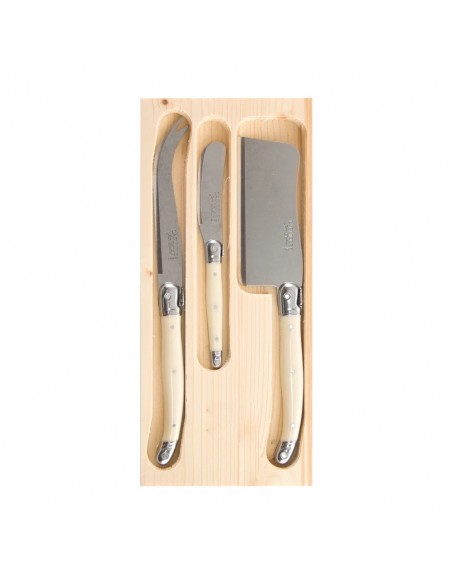 Set de 3 Cuchillos de Queso Laguiole