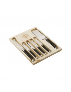 Set de 6 Cuchillos de Queso Laguiole