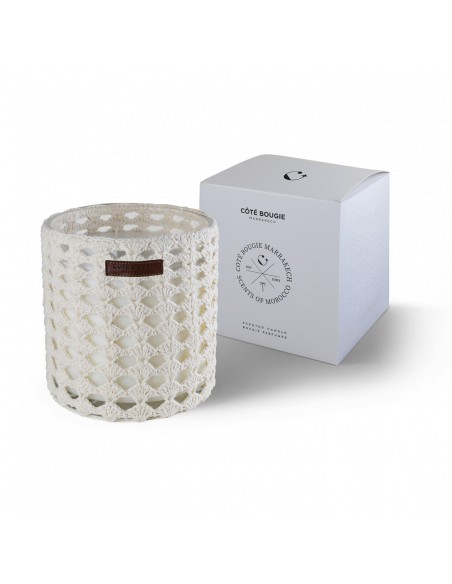 Vela Perfumada Macramé Figuier - L