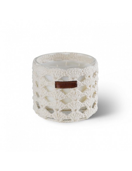 Vela Perfumada Macramé Figuier - M